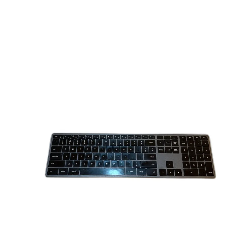 Satechi Slim X3 Wireless Bluetooth Keyboard Full Size Backlit Keyboard Black